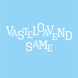 Raamsticker vasteloavend same