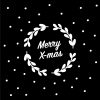 Raamsticker merry x mas - Afbeelding 2