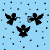 Raamsticker engel - Afbeelding 2