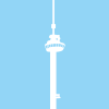 Raamsticker Euromast