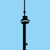 Raamsticker Euromast - Afbeelding 2