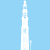 Raamsticker Westertoren