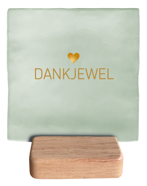 Tegeltje dankjewel