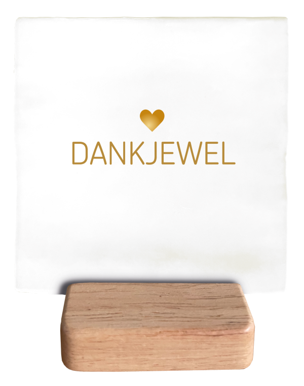 Tegeltje dankjewel